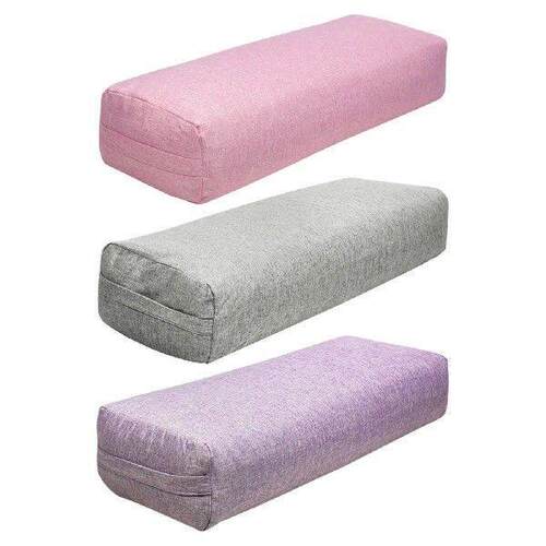 Yoga Bolster Pillow Easy to Clean Removable Cover
