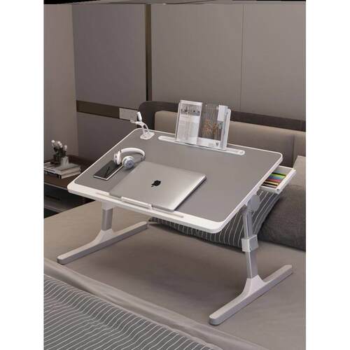 high quality computer desk folded lift laptop table bed desk