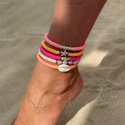 欧美跨境波西米亚ins风彩色软陶