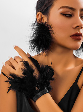 欧美跨境夸张派对短款chocker甜