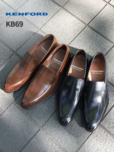 KENFORD复古乐福耐磨男士皮鞋