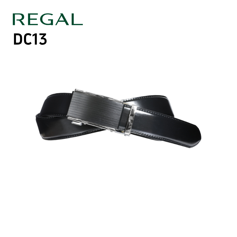 REGAL丽格2026新品DC13日本制商务腰带3.5cm宽牛皮漆皮男士皮带