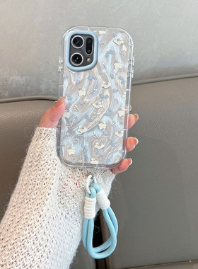 适用于oppofindx5手机壳小清新pffm10可爱0pp0find x5新款oppox5全包防摔fingx曲屏oppofandx创意ins女fandx5