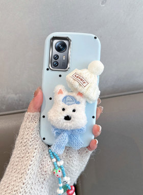 适用于小米12手机壳12x新款女12s个性s12pro创意12spro天玑版miui十二por可爱spor小狗pr0防摔软壳12p曲屏