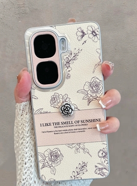 适用于iqooneo10手机壳iqoo neo10pro新款女vivoneo10por+玫瑰花V2425A全包防摔vivo爱酷iq00高级感时尚创意