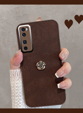 适用于华为nova7手机壳nove7pro新款jefan一20简约nowa75g复古n7por5g曲屏navo7p女novo创意note全包nava防摔