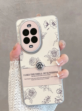 适用于华为nova13pro手机壳新款女mis一al00玫瑰花n13por全包navo防摔novo高级感nava时尚nave创意note13p ro
