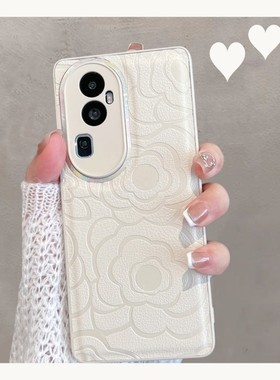 适用于opporeno10手机壳0pp0reno10pro十新款phw110女oppor10全包防摔opporone高级感opopreno白色0pporeno加