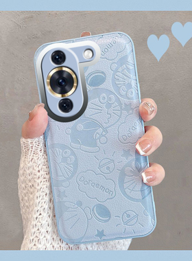 适用于华为nova10手机壳hinova10pro蓝色nco一al00新款n10全包n0va防摔nava智选hi创意novo男note可爱navo女