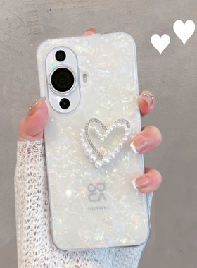 适用于华为nova12活力版手机壳novo11透明hinova11pro新款ultra简约fin一al60爱心foa-al00创意nava女note11u