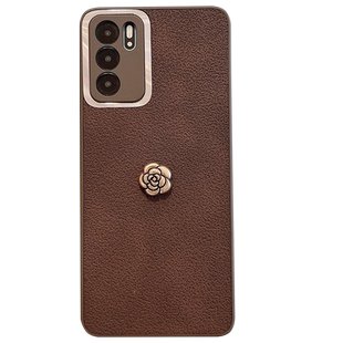 适用于opporeno6手机壳0pp0reno6pro5g新款peqm00简约复古opopreno65g女opporeon6p全包0pporeno防摔opporone