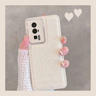 适用于红米k60手机壳k60pro小米23013RK75C新款 k6o女k6opro全包防摔redmi花朵redmik60por简约高级感kpro小众