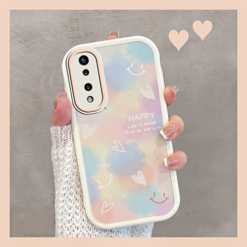 适用于荣耀80/80pro软边硬壳防摔