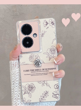 适用于vivoy78+手机壳新款女v2271a玫瑰花viv0y78十全包防摔vovoy高级感viviy时尚创意曲屏步步高丫加曲面屏