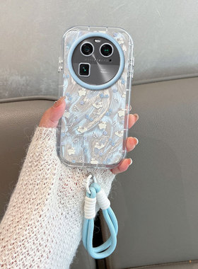 适用于oppofindx6手机壳小清新pgfm10可爱0pp0find x6新款oppofx全包oppox6防摔oppofandx创意ins风opx女finx