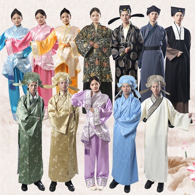 唐伯虎点秋香同款影视服装华安华员外夫人四大才子丫鬟对穿肠出租