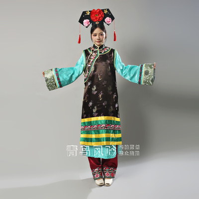 还珠格格容嬷嬷同款影视服装清朝容么么麽麽仆人老奴妈子服装出租