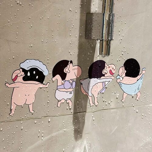 蜡笔小新卡通防水强力瓷砖贴