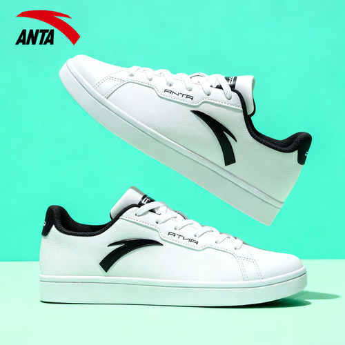 安踏男鞋新款板鞋运动休闲鞋冬季