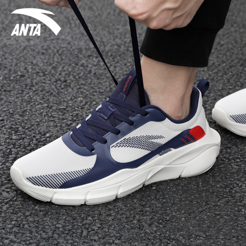 安踏男鞋跑步鞋春季新款网鞋官方旗舰店正品鞋子男款透气运动鞋男
