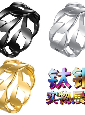 大号14号男戒ring指环朋克风格男