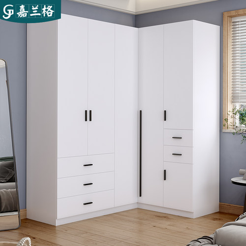 定制90度转角衣柜家用卧室