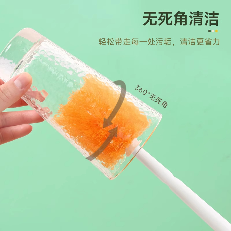 五合一多功能杯刷洗奶瓶刷子保温杯清洁刷杯盖吸管刷水杯工具套装