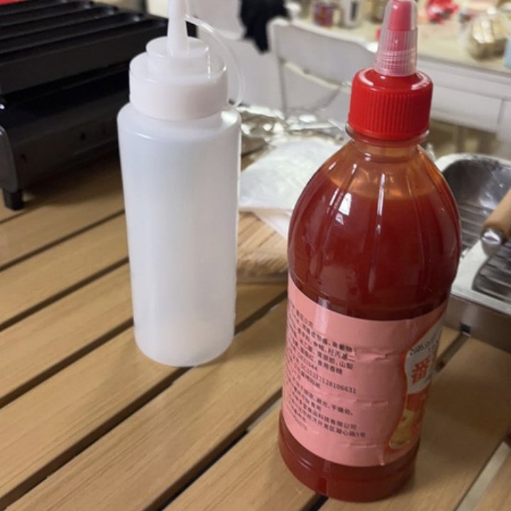 【抢3只】塑料酱汁瓶挤酱瓶裱花嘴番茄酱果酱沙拉酱挤压瓶挤油壶