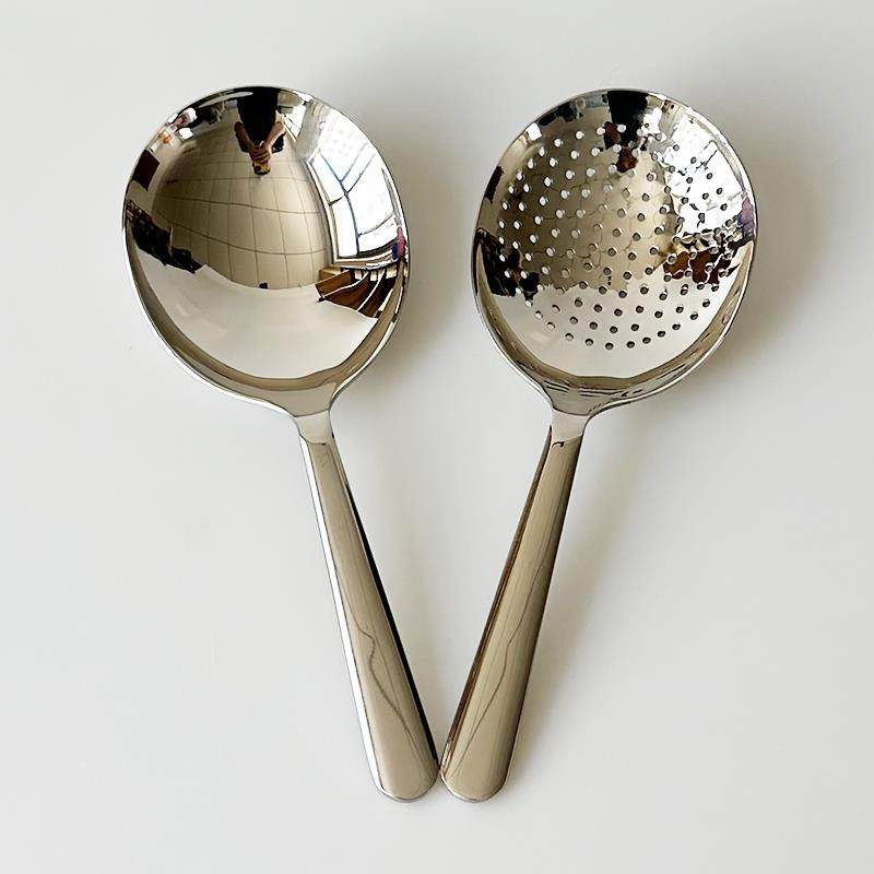 外贸库存大头勺 304不锈钢面粉勺 漏勺 公勺分菜勺 米饭分餐盛饭,餐饮具,西餐勺,淘宝优惠券,粉丝福利购,淘宝优惠卷