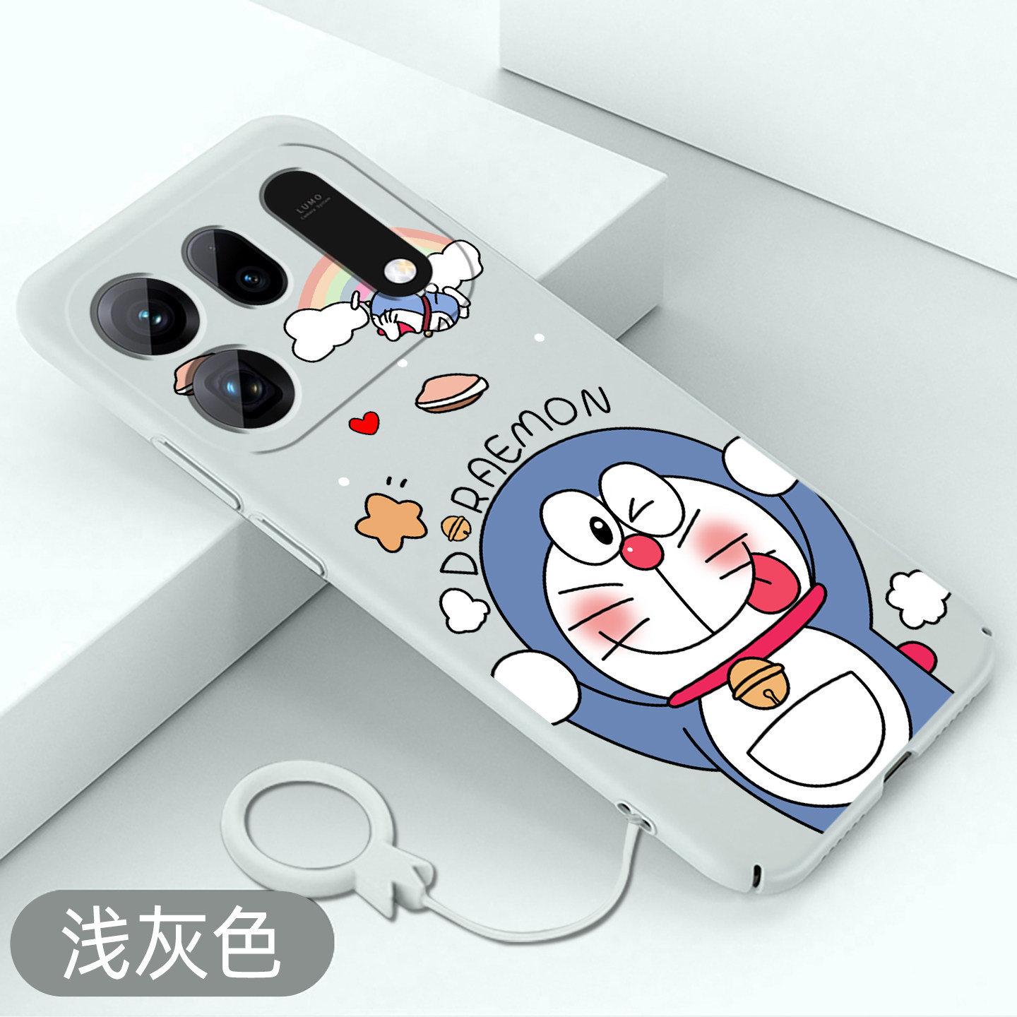 适用oppofindx10手机壳机器猫findx10e卡通硬壳OPPO超薄保护套可爱新款创意全包不顶膜防摔裸机手感散热壳