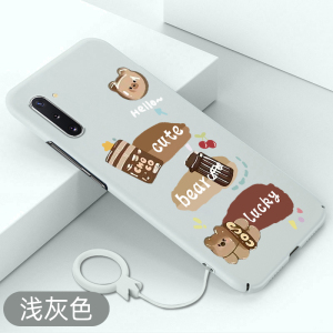 适用三星note10手机壳咖啡熊三星note20全包硬壳三星note10+超薄保护套note20ultra不顶膜外壳卡通可爱防摔壳