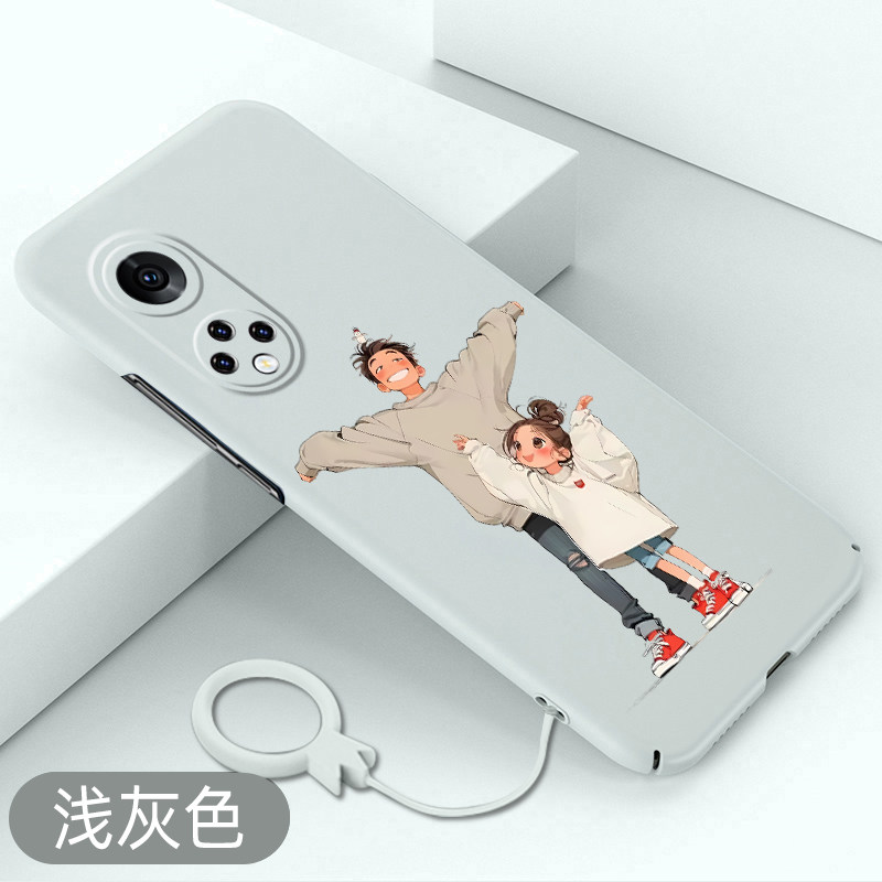 适用于荣耀50手机壳卡通情侣荣耀50pro全包超薄硬壳荣耀50se不顶膜防摔保护套HONOR新款情侣创意卡通高级感