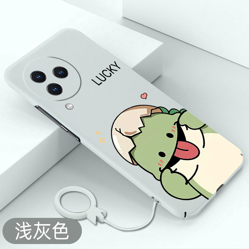 适用小米civi3手机壳小恐龙小米civi2卡通硬壳civi全包防摔civi1s搞怪Civi3超薄新款mix4可爱保护套创意散热