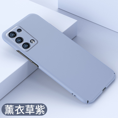 适用于oppoReno6手机壳Reno6pro全包硬壳保护套Reno6pro+简约新款防摔外壳reo65g磨砂硬壳创意散热网红潮壳
