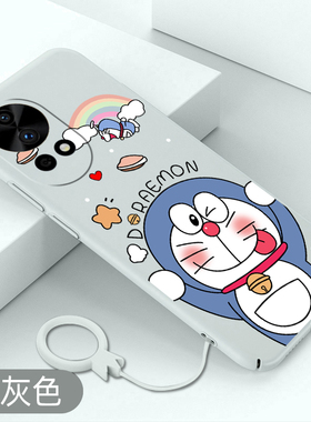 适用华为nova12手机壳机器猫nova12pro卡通硬壳nova12ultra超薄保护套可爱新款创意全包防摔散热外壳裸感