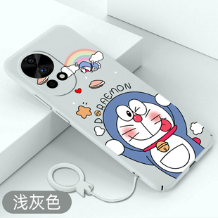 适用华为nova12手机壳机器猫nova12pro卡通硬壳nova12ultra超薄保护套可爱新款创意全包防摔散热外壳裸感