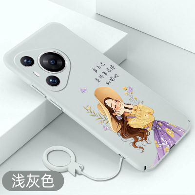 适用于华为pura70手机壳浪漫少女pura70pro超薄保护套pura70ultra全包新款硬壳pro+卡通外壳高级感不顶膜防摔