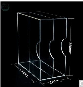 适用黑胶唱片架LP存放收纳盒唱片 LP黑胶柜亚克力收纳架碟片CD收