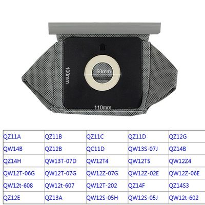 适用包邮5件装美的家用吸尘器布袋无纺布集尘袋QZ11CQZ11AQZ11B