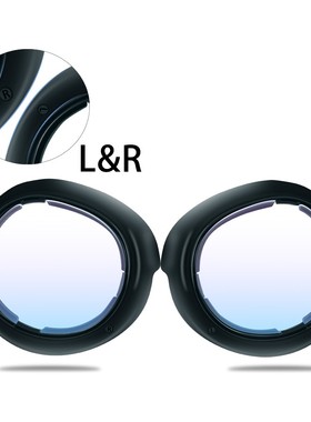 适用Oculus quest3定制近视镜片防蓝光镜片一体式拆装方便VR配件