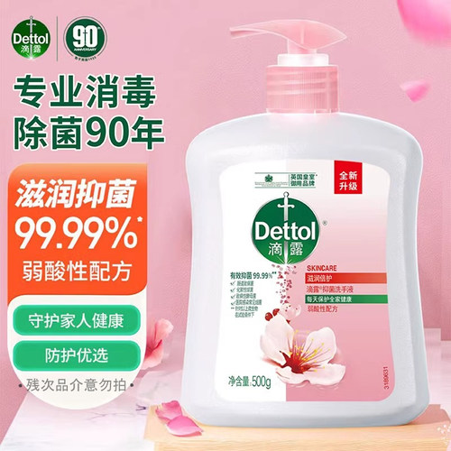 滴露抑菌洗手液500g清洁