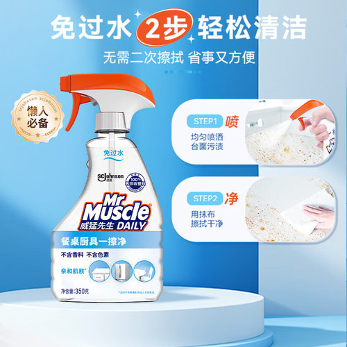 威猛先生油污净日常台面喷雾