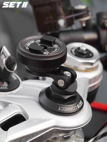 SETII钱江赛系列800/550/600/450摩托车手机导航支架专用减震支架