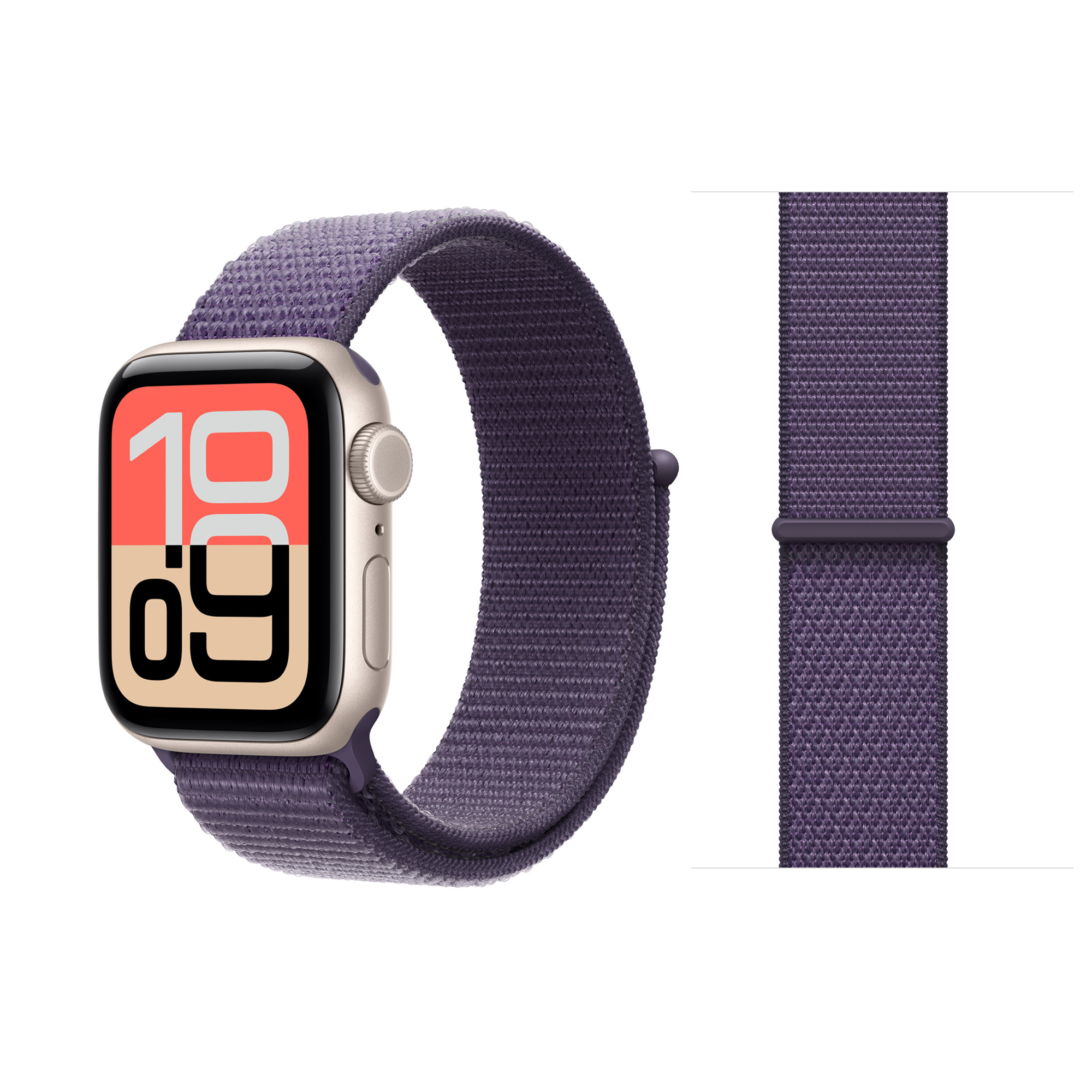 适用iwatch系列尼龙回环手表带