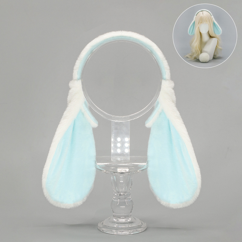 复活节兔子头饰lolita兔耳朵尾巴