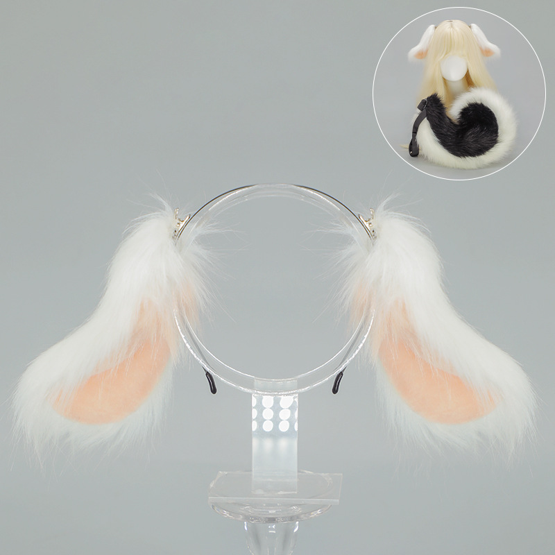 万圣节犬耳犬尾巴套装漫展cos