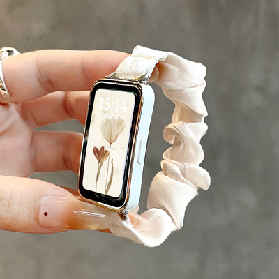 band9表带女生秋冬创意发圈