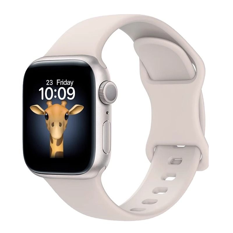 适用watchgt手表带纯色硅胶钉扣