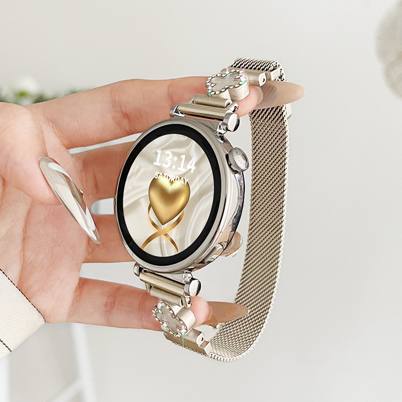 适用小米watch s4表带s5新款watch5金属高级磁吸4s