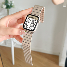 适用vivo watchgt2表带新款金属磁吸vivowatch5精钢款手表带高级3/2智能1运动vivowatchgt女款iqoo蓝牙版配件